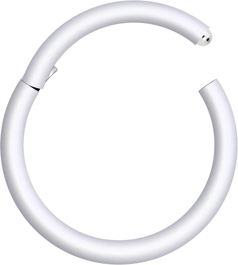 Body Candy Segment Hoop Rings 18 Gauge 316l Surgical Steel Lip Ring Cartilage - Image 1